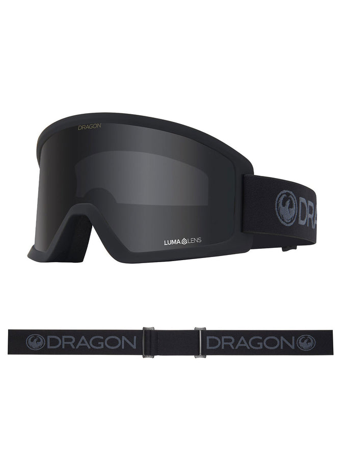 Dragon DX3 L OTG Blackout/LL Dark Smoke Goggle | BLACKOUT/LL DARK SMOKE