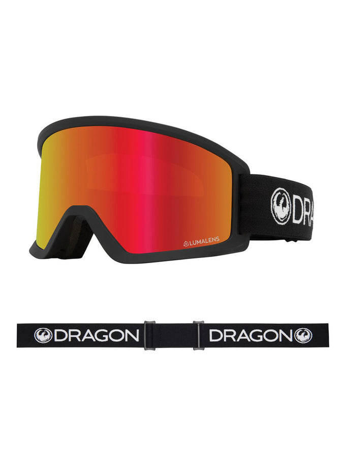 Dragon Dx3 Otg Black/LL Red Ion Goggle | BLACK/LL RED ION