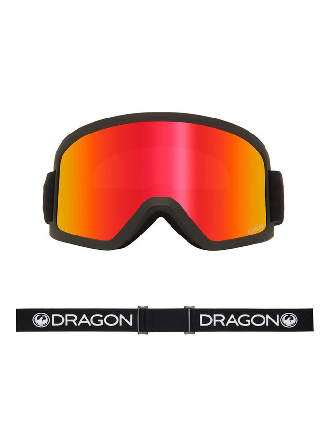 Dragon Dx3 Otg Black/LL Red Ion Goggle | BLACK/LL RED ION