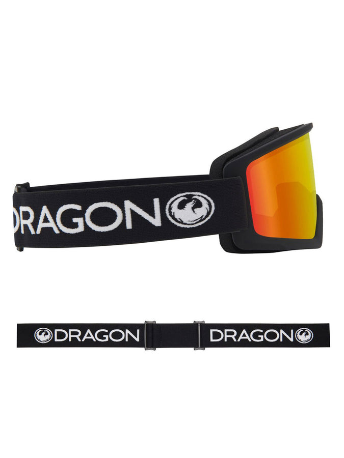 Dragon Dx3 Otg Black/LL Red Ion Goggle | BLACK/LL RED ION