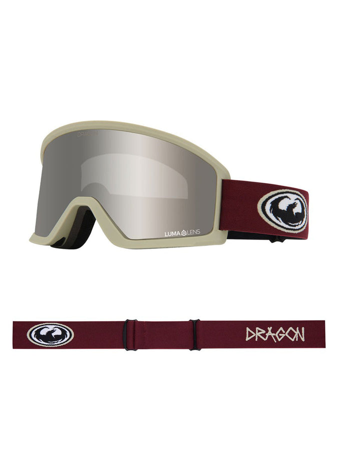Dragon Dx3 Plus Otg Old Skool/LL Silver Ion + Spare Lens Goggle