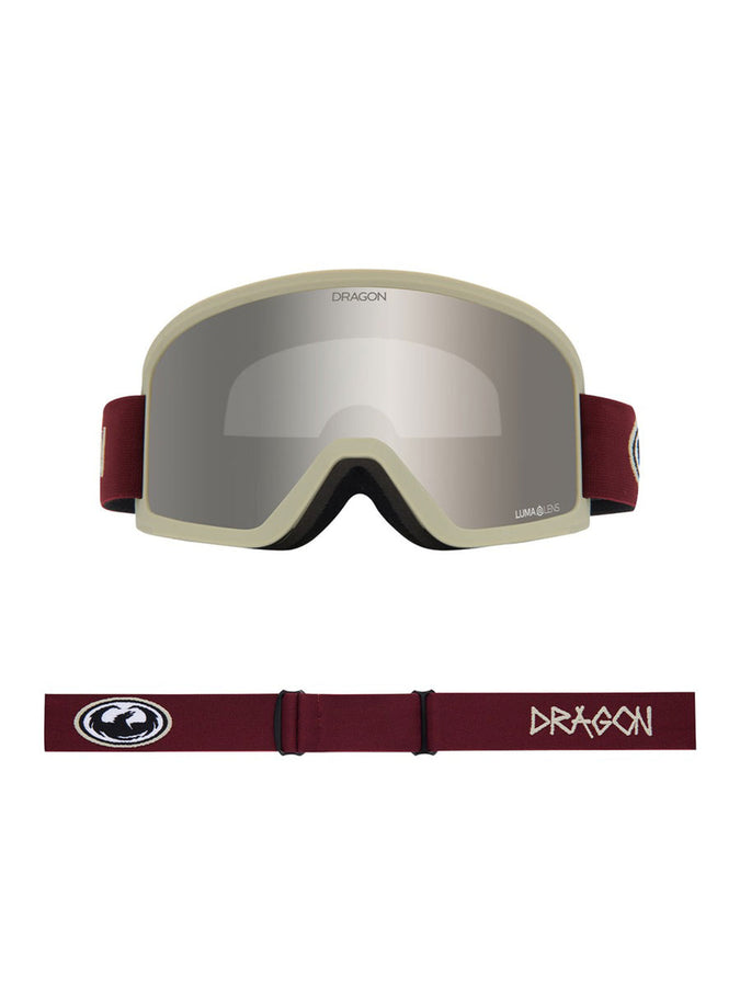 Dragon Dx3 Plus Otg Old Skool/LL Silver Ion + Spare Lens Goggle | OLD SKOOL/LL SILVER ION