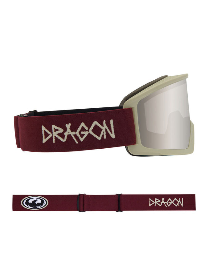 Dragon Dx3 Plus Otg Old Skool/LL Silver Ion + Spare Lens Goggle | OLD SKOOL/LL SILVER ION