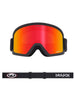 Dragon DX3 L OTG Old Skool/LL Red Ion Goggle