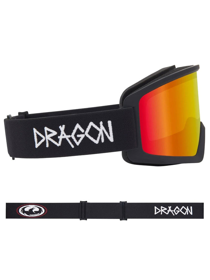 Dragon DX3 L OTG Old Skool/LL Red Ion Goggle | OLD SKOOL/LL RED ION