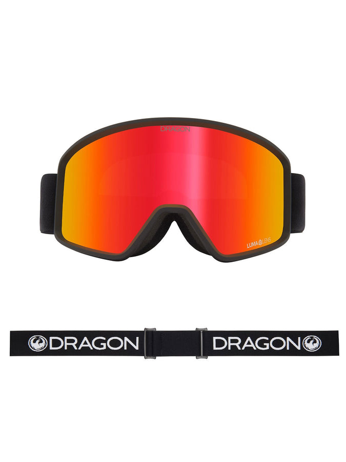 Dragon DXT OTG 2 Black/LL Red Ion Goggle | BLACK/LL RED ION