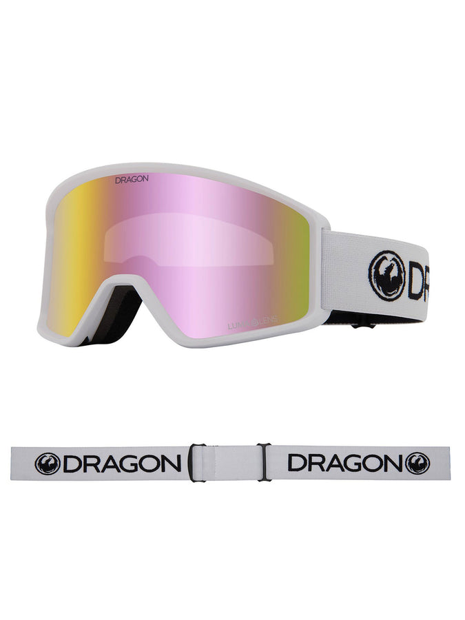 Dragon DXT OTG 2 White/LL Pink Ion Goggle | WHITE/LL PINK ION