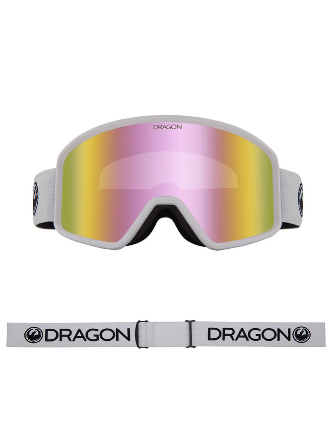 Dragon DXT OTG 2 White/LL Pink Ion Goggle | WHITE/LL PINK ION