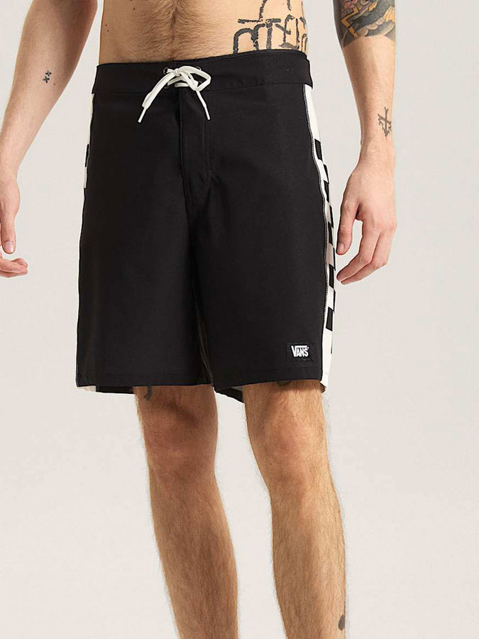Vans Daily Sideline Mo Boardshorts Spring 2026 | BLACK/MARSHMALLOW (1KP)