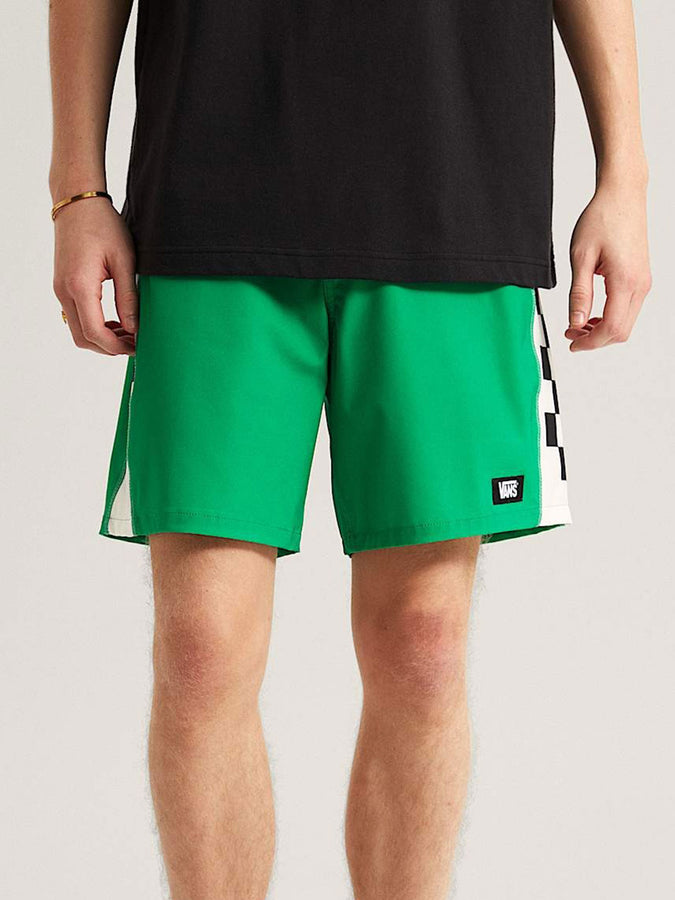 Vans Daily Sideline Mo Boardshorts Spring 2026 | VIVID VERDANT (FLX)