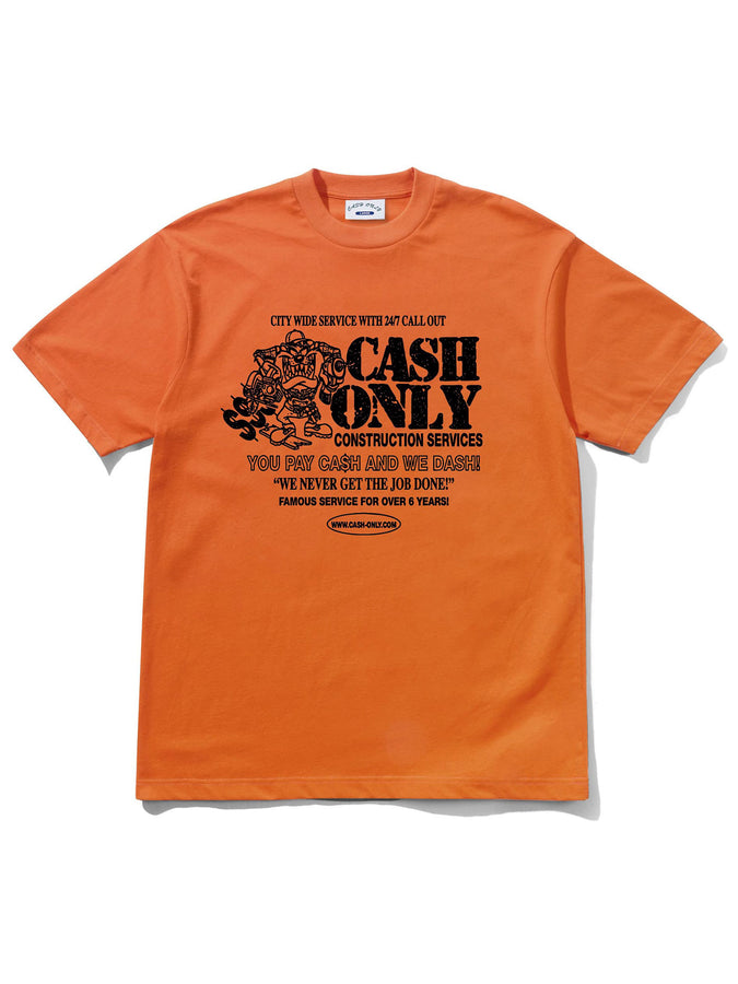 Cash Only Dash T-Shirt Holiday 2025 | ORANGE
