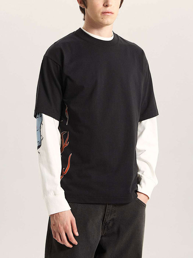 Vans LX Dayana Side Tribal T-Shirt Spring 2026 | BLACK (BLK)