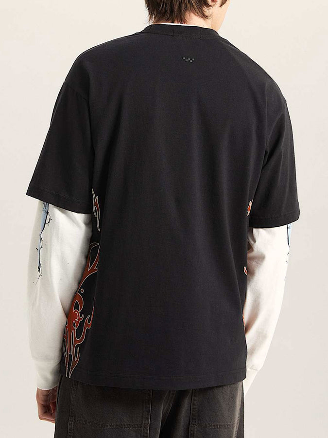 Vans LX Dayana Side Tribal T-Shirt Spring 2026 | BLACK (BLK)
