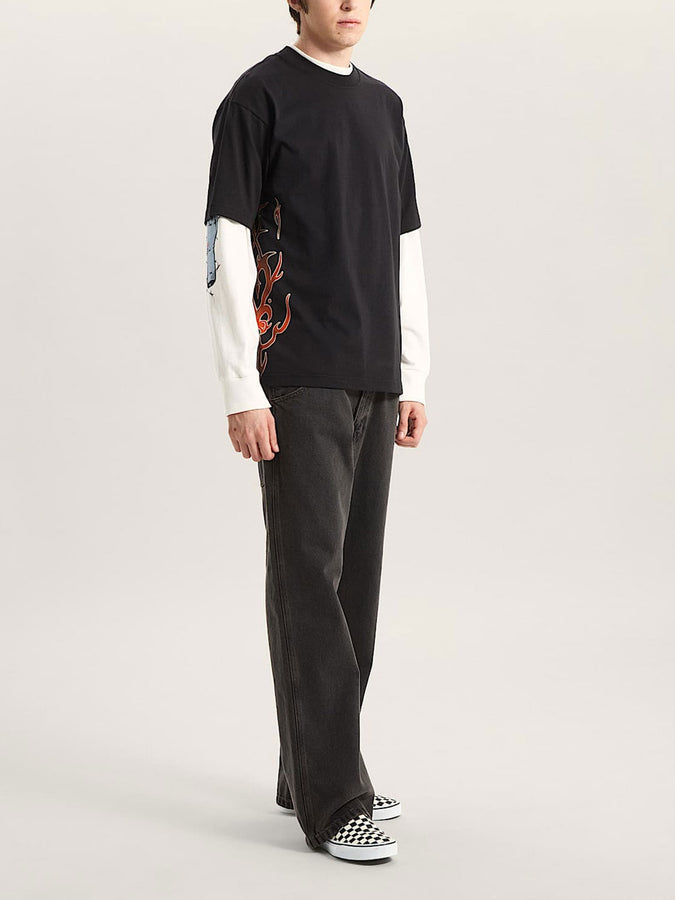 Vans LX Dayana Side Tribal T-Shirt Spring 2026 | BLACK (BLK)