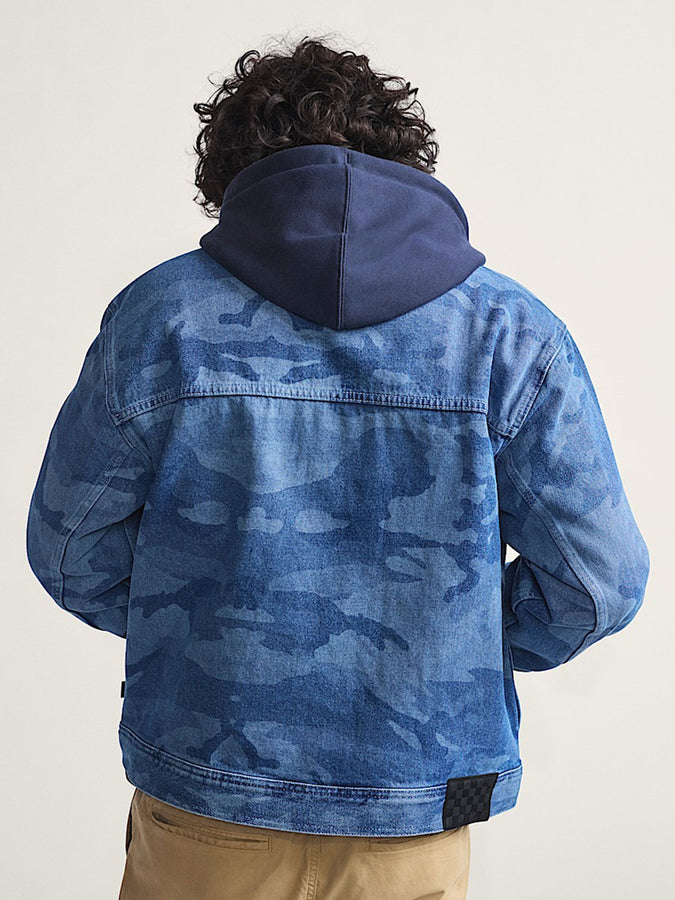 Vans Camo Denim Trucker Jacket Holiday 2025 | STONEWASH BLUE (CDX)