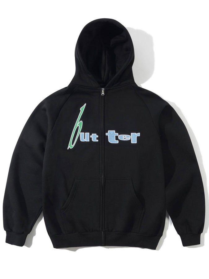 Butter Goods Device Zip Hoodie Fall 2025 | BLACK
