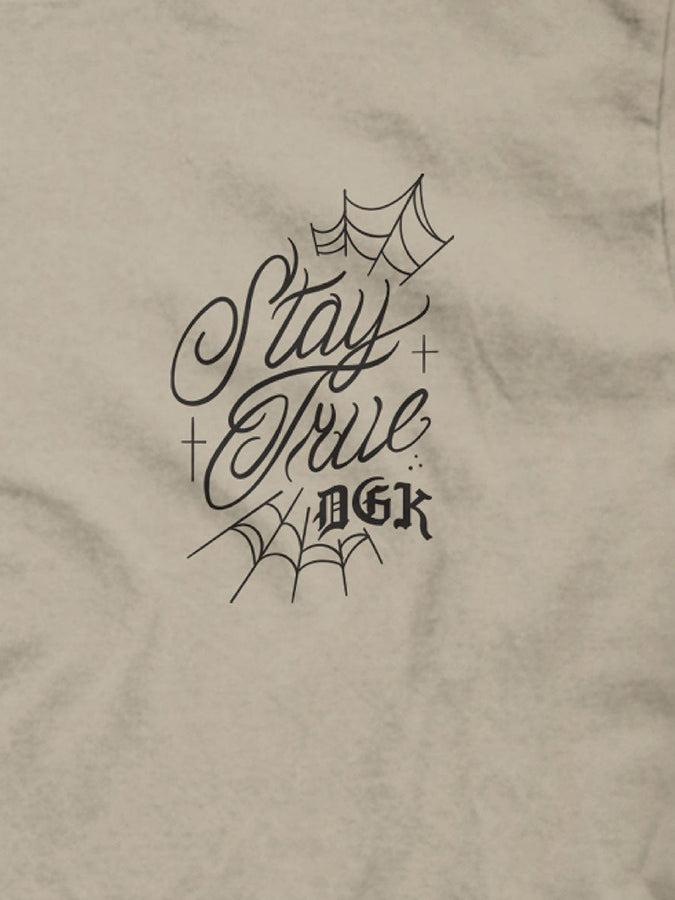 DGK Stay True T-Shirt Spring 2024 | SAND