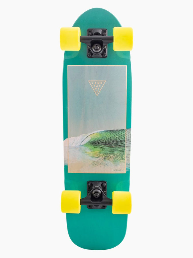 Landyachtz Dinghy Classic Wave 8 X 28.5'' Complete Cruiser | TEAL
