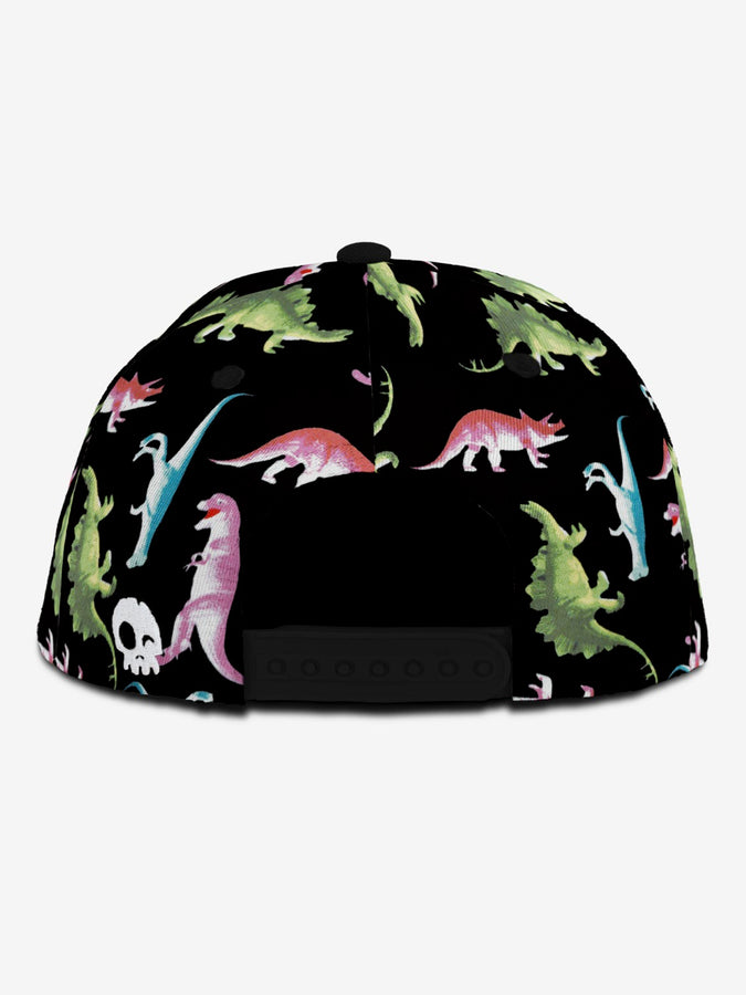 Headster Dino Snapback Hat | BLACK