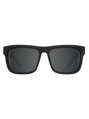 Spy Discord Black Leopard/Grey Green/Silver Mirror Sunglasses