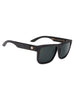Spy Discord Black Leopard/Grey Green/Silver Mirror Sunglasses