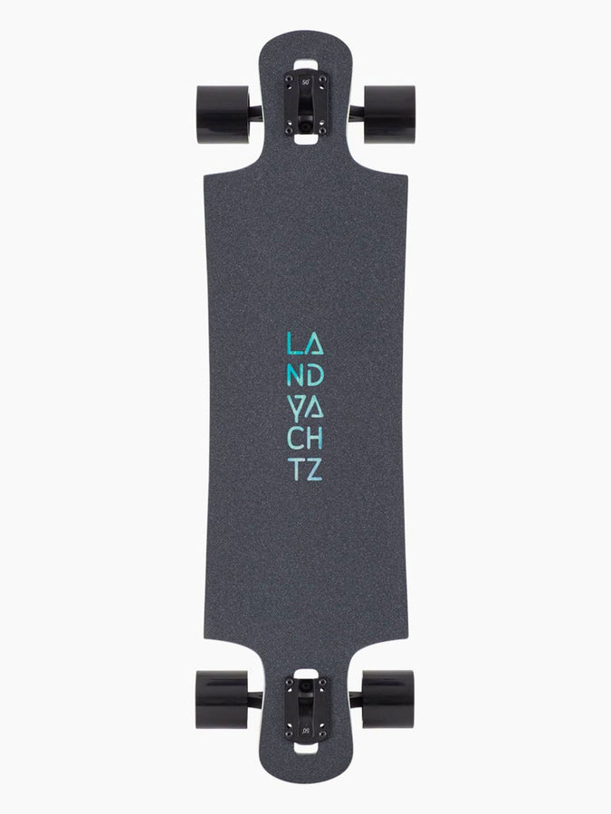 Landyachtz Drop Hammer Octomaze 10 X 36.5 Complete Longboard | BLUE