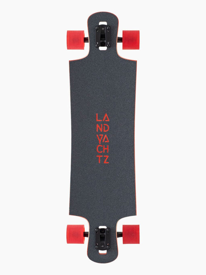 Landyachtz Drop Hammer Fox 10'' X 36.5'' Complete Longboard | RED