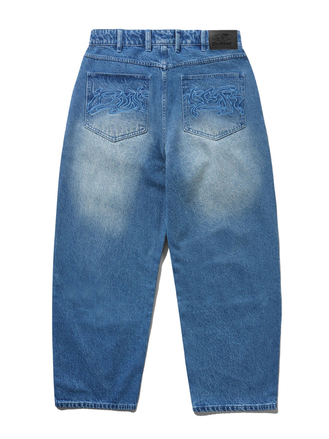 Butter Goods Drummer Baggy Jeans Summer 2026 | STONE WASH BLUE