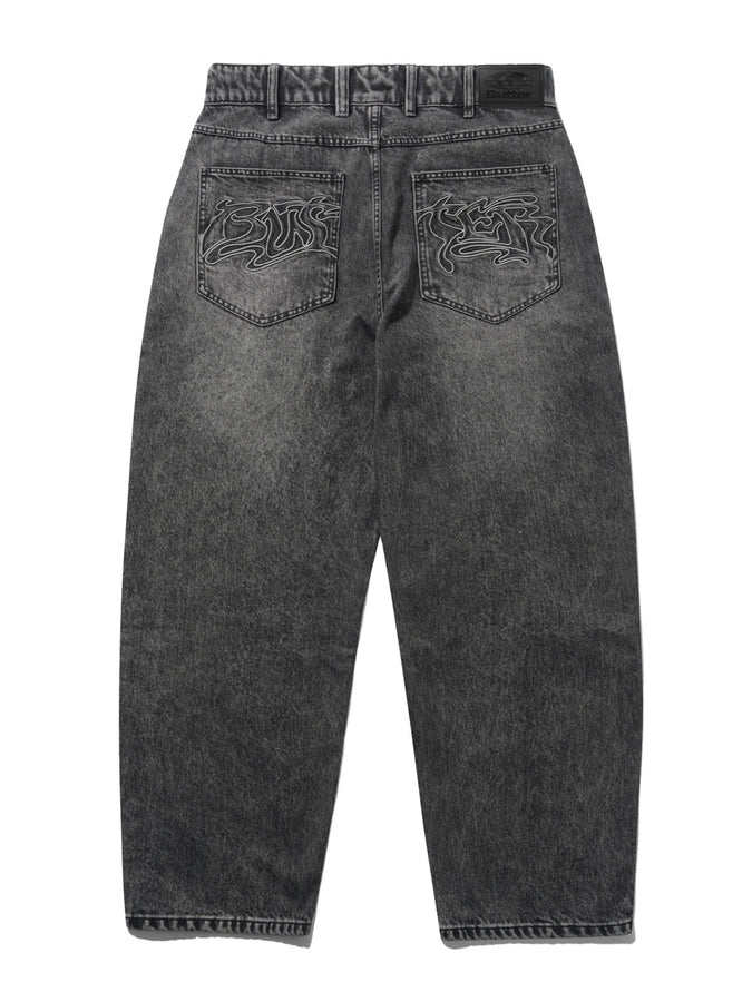 Butter Goods Drummer Baggy Jeans Summer 2026 | STREAKY BLACK