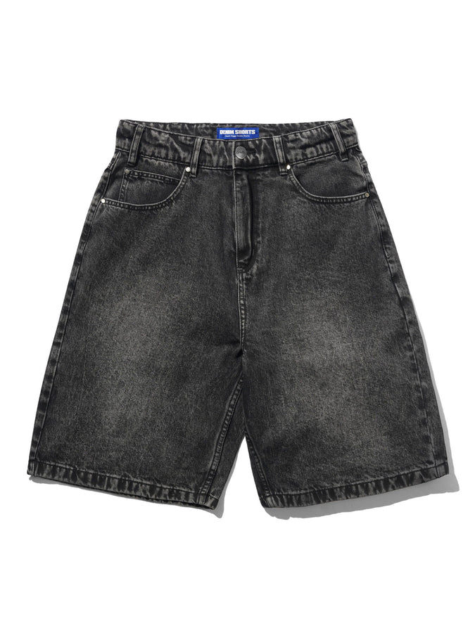 Butter Goods Drummer Baggy Denim Shorts Summer 2026 | STREAKY BLACK