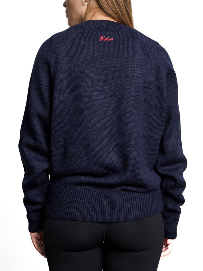Nana The Brand Daisy Sweater Holiday 2025 | NAVY