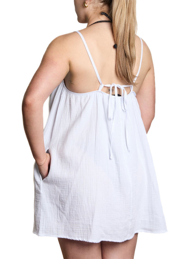 Nana The Brand Lise Dress Cover-Up Summer 2026 | WHITE (W01)