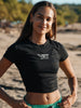 Notice The Reckless Basic Black Fitted T-Shirt Spring 2025
