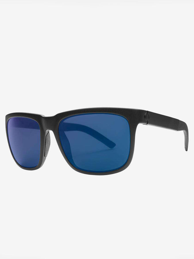 Electric 2024 Knoxville XL Sport Matte Black/Blue Polarized Sunglasses | MATTE BLACK/BLUE 