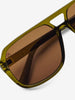 Electric Dude Olive/Bronze Polarized Sunglasses