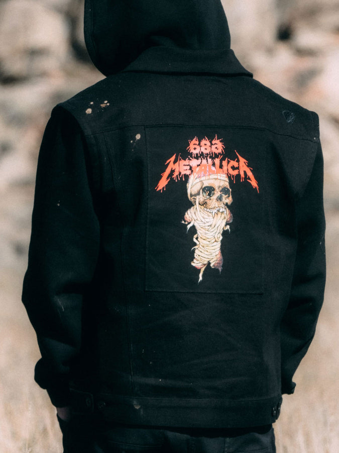686 Metalhead Trucker Jacket Fall 2026 | BLACK (BLK)