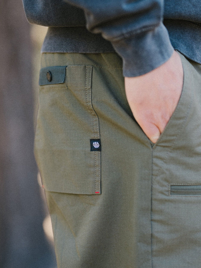 686 Free Loader Loose Fit Pants Fall 2026 | OLIVE (OLV)