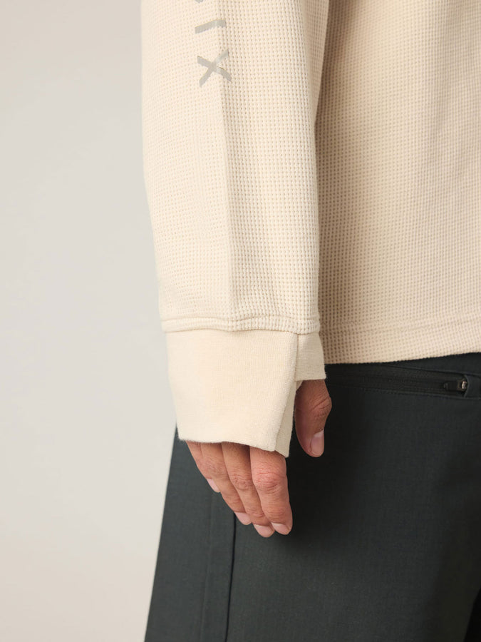 686 Let's Chill Waffle Long Sleeve T-Shirt Fall 2026 | LIMESTONE (LMST)
