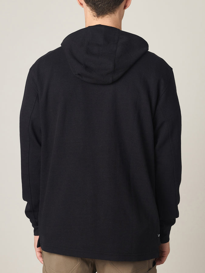 686 Let's Chill Waffle Hoodie Fall 2026 | BLACK (BLK)