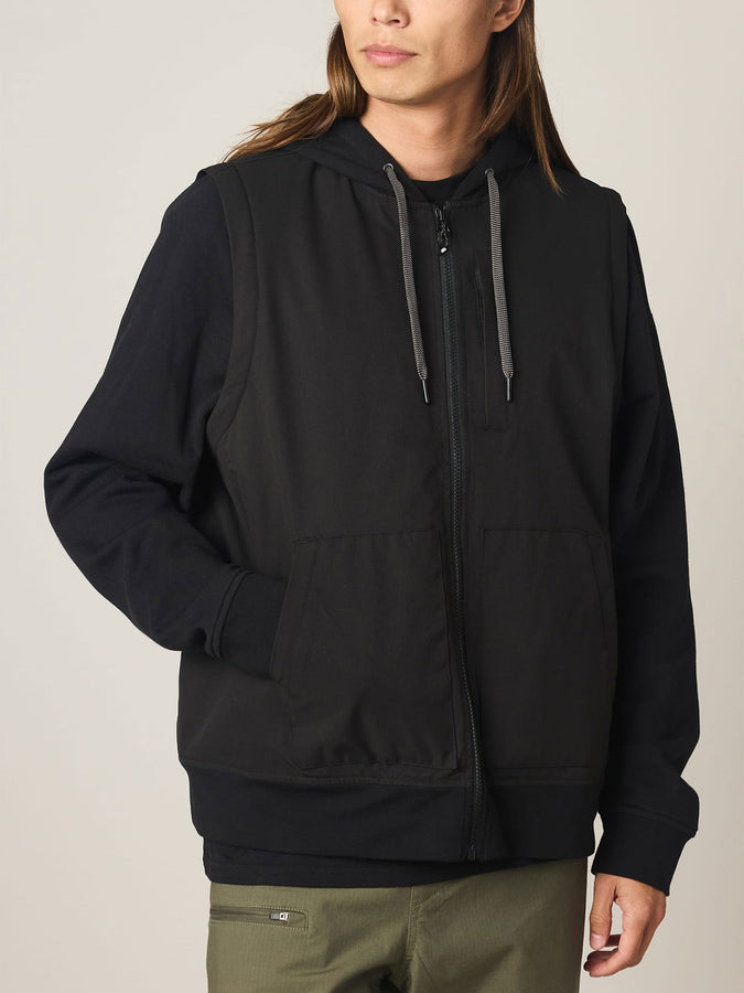 686 Merge Quilted Hoody Jacket Fall 2026 | BLACK/BLACK (BKBK)