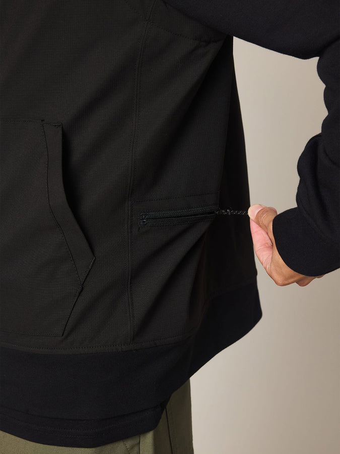 686 Merge Quilted Hoody Jacket Fall 2026 | BLACK/BLACK (BKBK)