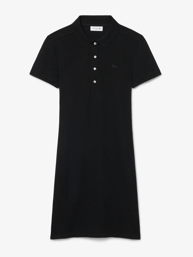 Lacoste Slim Fit Stretch Mini Pique Polo Dress Fall 2026 | BLACK (031)