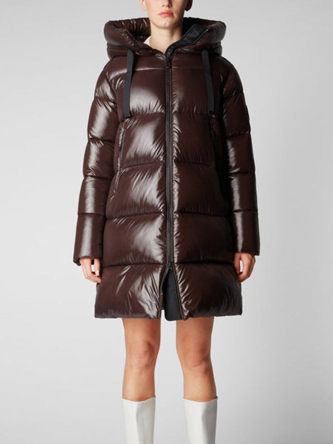 Save The Duck Isabel Jacket Fall 2023 | BROWN BLACK (40009)