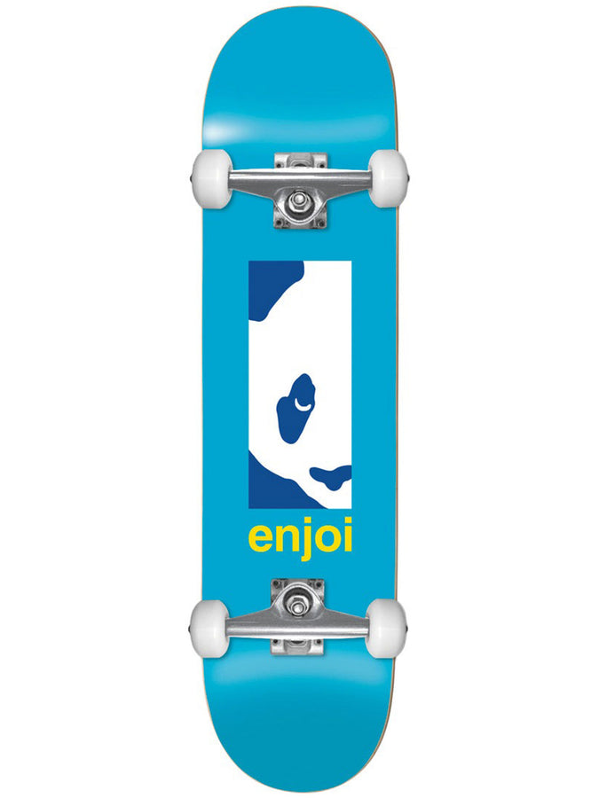 Enjoi Box Panda First Push Blue 8.125 Complete Skateboard | BLUE