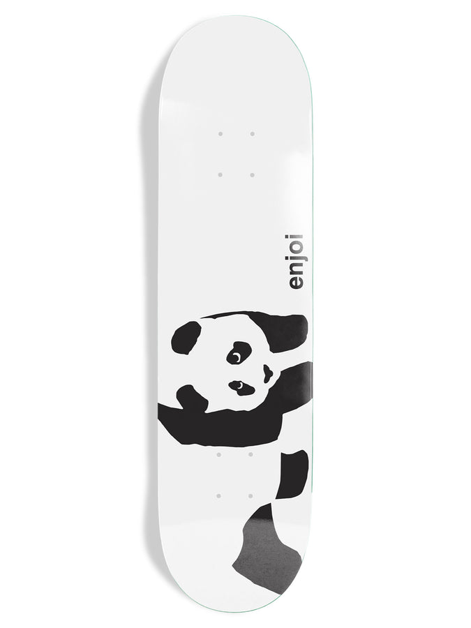 Enjoi R7 Whitey Panda 8.25’’ Skateboard Deck | WHITE