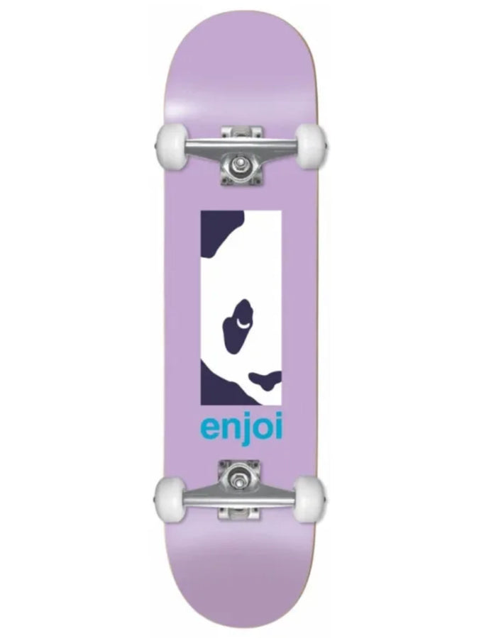 Enjoi Box Panda First Push Purple 8.125 Complete Skateboard | PURPLE