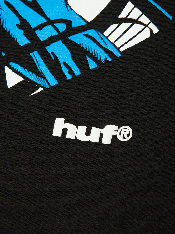 Huf x Marvel Spider-Man Entangled Washed Black T-Shirt Fall 2026 |WASHED BLACK