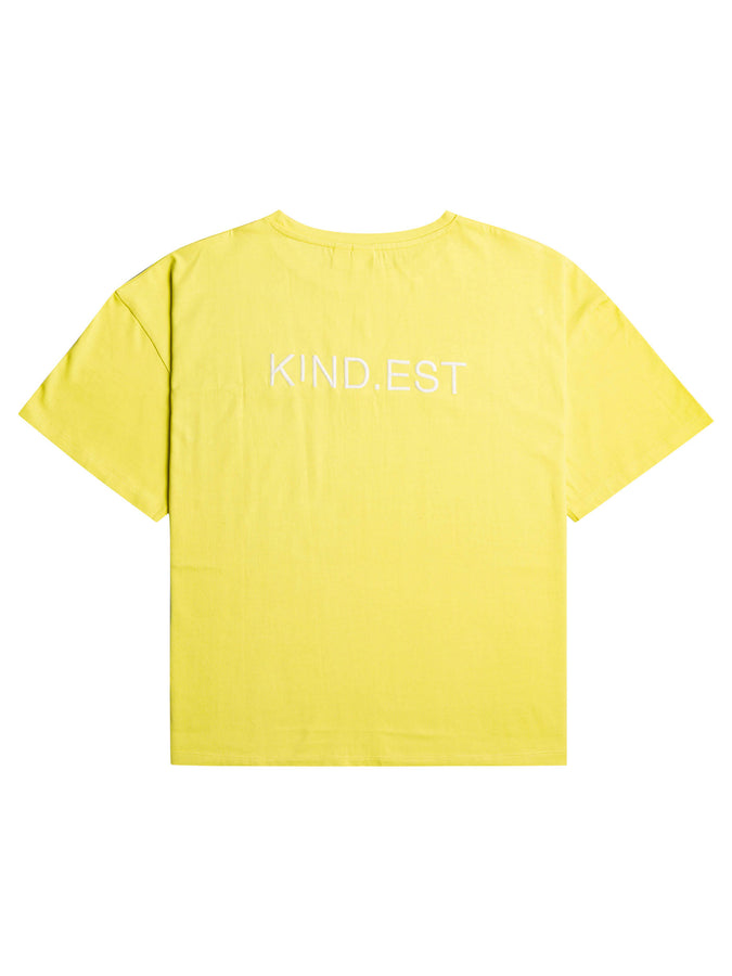 Roxy x Kate Bosworth Summer 2023 Surf.Kind.Kate. T-Shirt | YELLOW PLUM (YGE0)