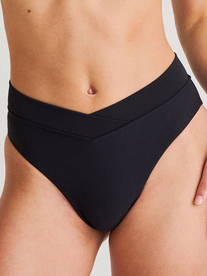 Everyday Sunday Recycled Overlap Bikini Bottom Summer 2025