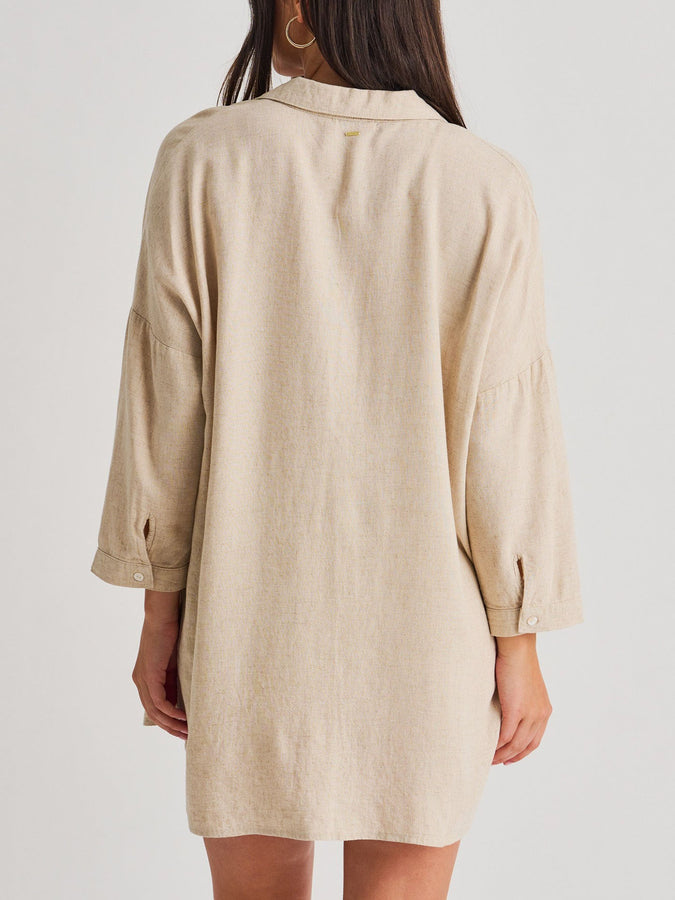 Everyday Sunday Resort Tunic Shirt Linen Cover-Up Spring 2026 | LINEN MIX